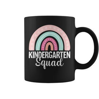 Back To School Rainbow Kindergarten Squad Boys Girls Teacher Coffee Mug - Thegiftio UK