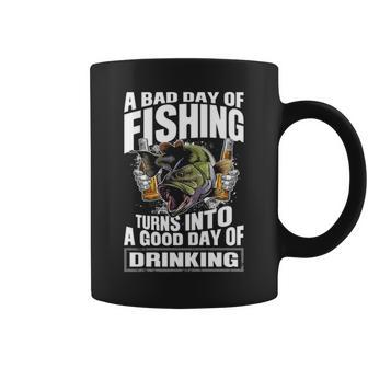 Bad Day Fishing V2 Coffee Mug - Seseable
