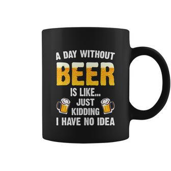 Bad Day To Be A Beer Funny Drinking Graphics V2 Coffee Mug - Monsterry DE