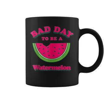 Bad Day To Be A Watermelon V2 Coffee Mug - Seseable