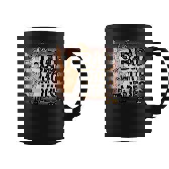 Bad Witch Vibes Peace Hand Girl Witches Halloween Costume Coffee Mug - Seseable