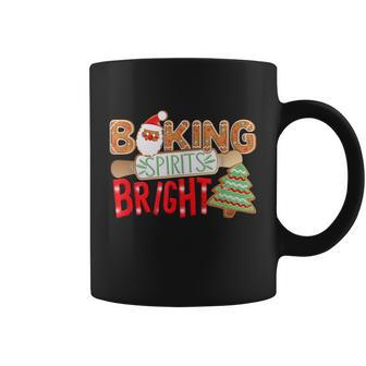 Baking Spirits Bright Christmas Cookies Christmas Holiday Graphic Design Printed Casual Daily Basic Coffee Mug - Thegiftio UK