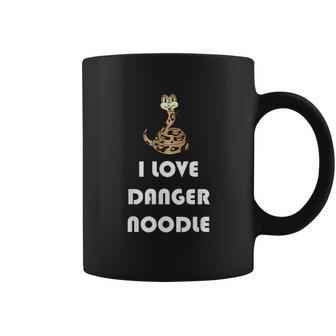 Ball Python Funny Gift For Dad And Mom I Love Danger Noodle Coffee Mug - Thegiftio UK