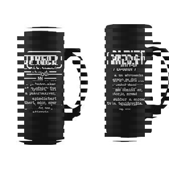 Bartender Gift Definition For Bartender Coffee Mug - Monsterry