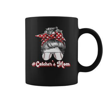 Baseball Catchers Mom Proud Mother Of A Baseball Catcher Coffee Mug - Thegiftio UK