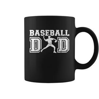 Baseball Dad Gift For Fathers Day Coffee Mug - Monsterry DE
