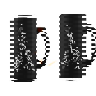 Baseball Halloween Skeletons Hitter Catcher Boys Kids N Coffee Mug - Thegiftio UK