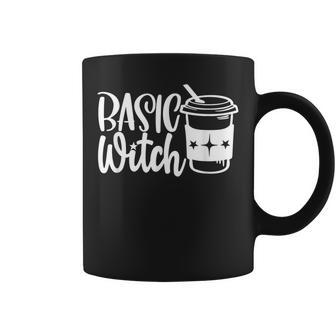 Basic Witch Halloween Witch Witchy Funny Halloween Costume Coffee Mug - Seseable