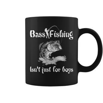 Bass Fishing For Girls Coffee Mug - Seseable