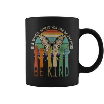 Be Kind Autism Awareness Asl Mom Teacher Kindness Coffee Mug - Thegiftio UK