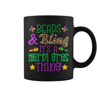 Beads & Bling Its A Mardi Gras Thing Cool Coffee Mug - Thegiftio UK