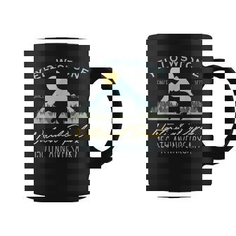 Bear Yellowstone National Park 150Th Anniversary Coffee Mug - Thegiftio UK