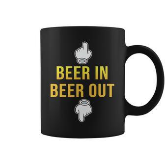 Beer In Beer Out Coffee Mug - Monsterry UK