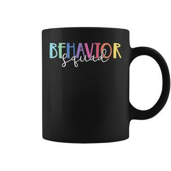 Behavior Squad Aba Therapist Rbt Therapy Behaviour Team Coffee Mug - Thegiftio UK
