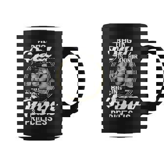 Being Dad Is An Honor Being Papa Is Priceless V2 Coffee Mug - Thegiftio UK