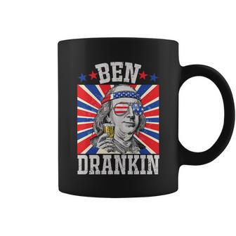 Ben Drankin 4Th Of July Patriotic America Coffee Mug - Monsterry