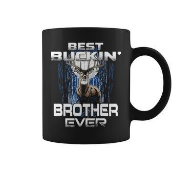 Best Buckin Brother Ever Hunting Gift Coffee Mug - Thegiftio UK