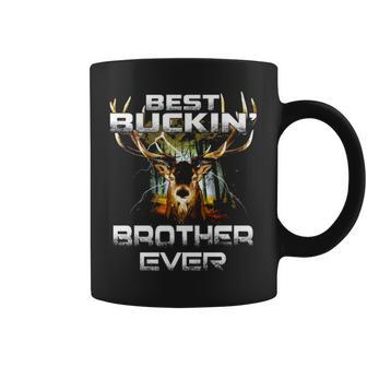 Best Buckin Brother Ever Hunting Hunter Gift Coffee Mug - Thegiftio UK