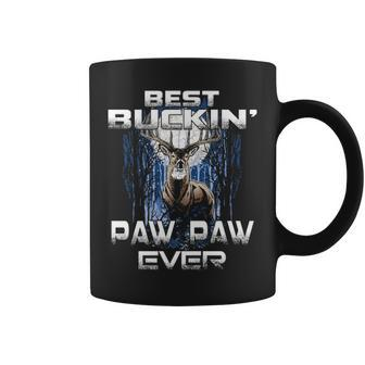 Best Buckin Paw Paw Ever Hunting Gift Graphic Design Printed Casual Daily Basic Coffee Mug - Thegiftio UK