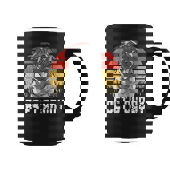 Best Buddy Pug Dog Breed Vintage Dog Lover Puppy Doggo Retro Coffee Mug - Thegiftio