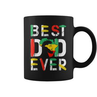 Best Dad Ever Junenth Flag Men Africa Map Freedom Day Coffee Mug - Thegiftio UK