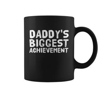 Best Dad Ever Rainbow Funny Fathers Day From Daughters Girls Gift V2 Coffee Mug - Monsterry CA