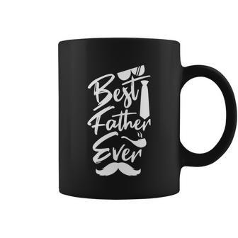 Best Father Ever Fathers Day Gift For Dad Daddy Funny Quote Graphic Design Printed Casual Daily Basic Coffee Mug - Thegiftio UK