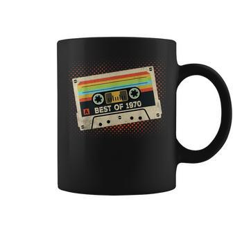 Best Of 1970 Cool 52 Year Old Cassette Tape 52Nd Birthday Coffee Mug - Thegiftio UK