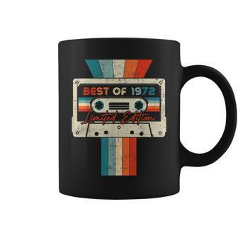 Best Of 1972 Cassette Tape 50 Birthday Gifts 50 Year Old Coffee Mug - Thegiftio UK