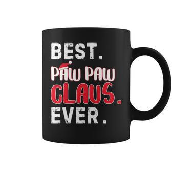 Best Paw Paw Claus Ever Santa Christmas Graphic Design Printed Casual Daily Basic Coffee Mug - Thegiftio UK
