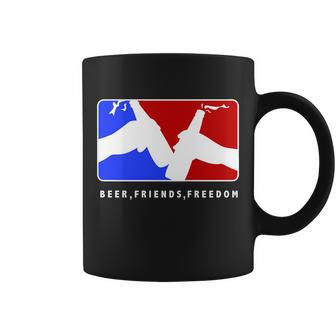 Bff Beer Friends Freedom Tshirt Coffee Mug - Monsterry