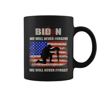 Biden Blood On His Hands Usa Flag Vintage Biden Handprint Graphic Design Printed Casual Daily Basic Coffee Mug - Thegiftio UK