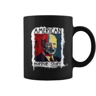 Biden Horror American Zombie Story Halloween Vintage Graphic Design Printed Casual Daily Basic V2 Coffee Mug - Thegiftio