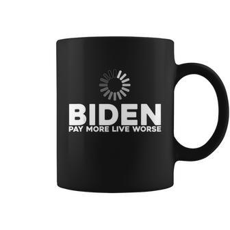 Biden Pay More Live Worse Shirt Pay More Live Worse Biden V2 Coffee Mug - Monsterry AU