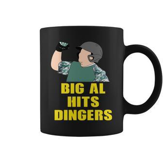 Big Al Hits Dingers Tshirt Coffee Mug - Monsterry