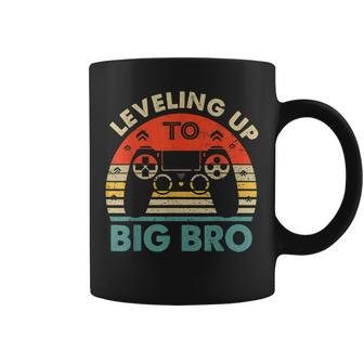 Big Bro Level Unlocked Boys Leveling Up To Big Brother 2022 Coffee Mug - Thegiftio UK