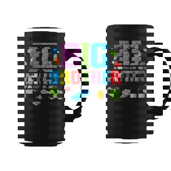 Big Brother Master Builder Building Bricks Blocks Family Set Coffee Mug - Thegiftio