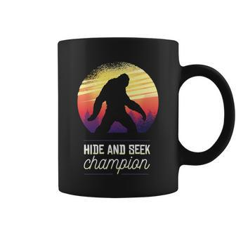Big Foot Hide And Seek Champion Coffee Mug - Monsterry DE