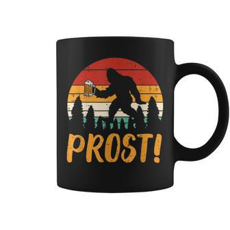 Bigfoot Sasquatch Prost Retro Bavarian Oktoberfest Coffee Mug - Thegiftio UK
