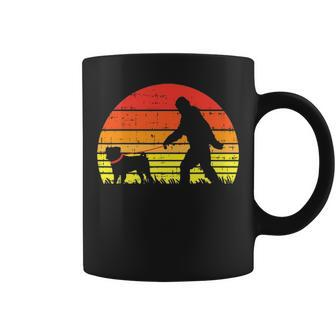 Bigfoot Sasquatch Pug Retro Animal Pet Dog Lover Owner Gift Coffee Mug - Thegiftio UK