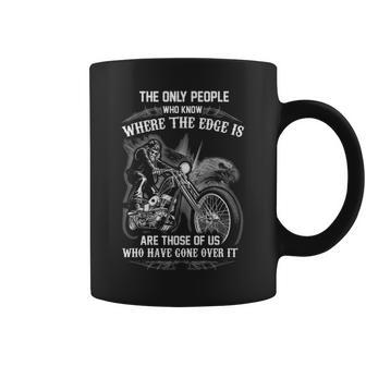 Biker - Over The Edge Coffee Mug - Seseable
