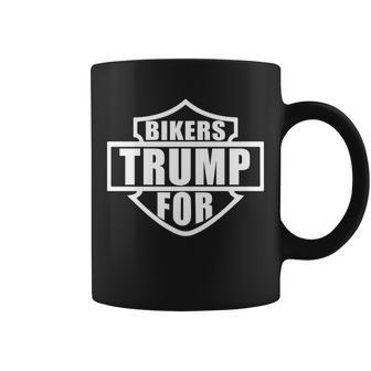 Bikers For Trump Coffee Mug - Monsterry