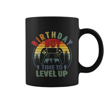 Birthday Boy Gift Time To Level Up Birthday Boy Gift Level Up Gift Graphic Design Printed Casual Daily Basic Coffee Mug - Thegiftio UK