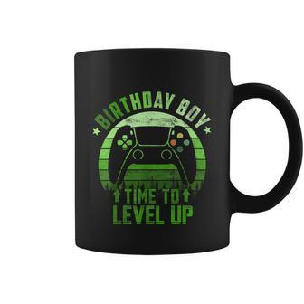 Birthday Boy Time To Level Up Gift Birthday Boy Gamer Gift Graphic Design Printed Casual Daily Basic Coffee Mug - Thegiftio UK