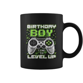 Birthday Boy Time To Level Up Video Game Gift Boys Graphic Design Printed Casual Daily Basic Coffee Mug - Thegiftio UK