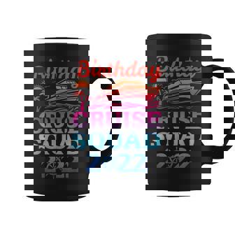 Birthday Cruise Squad Funny Birthday Cruise Ship Party Coffee Mug - Thegiftio