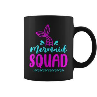Birthday Mermaid Squad Girls Matching Family Princess V3 Coffee Mug - Seseable
