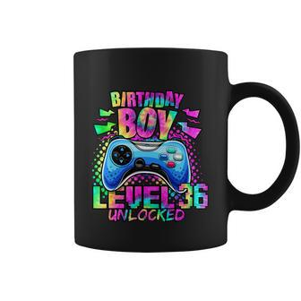 Birthday Video Gamer Level 36 Unlocked 36Th Birthday Coffee Mug - Monsterry