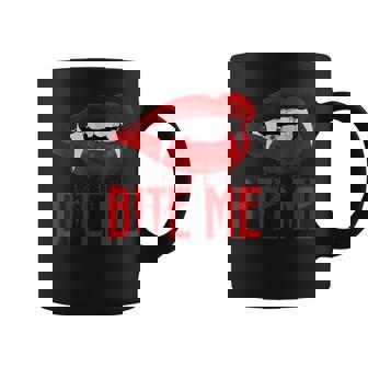 Bite Me Vampire Th Easy Diy Halloween Costume Coffee Mug - Thegiftio