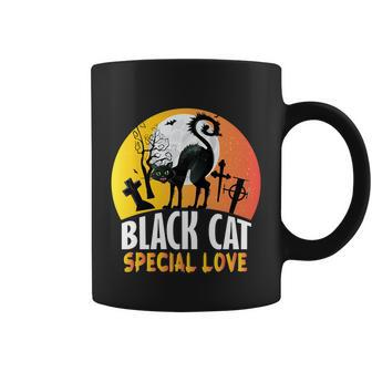 Black Cat Special Love Halloween Day Coffee Mug